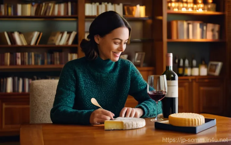 소믈리에와 와인 소매업 차이 - **Prompt:** A friendly and approachable male wine sales associate, in his 30s, with a warm smile and...